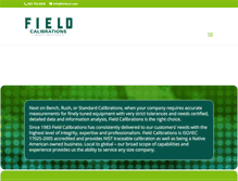 Tablet Screenshot of fieldcal.com